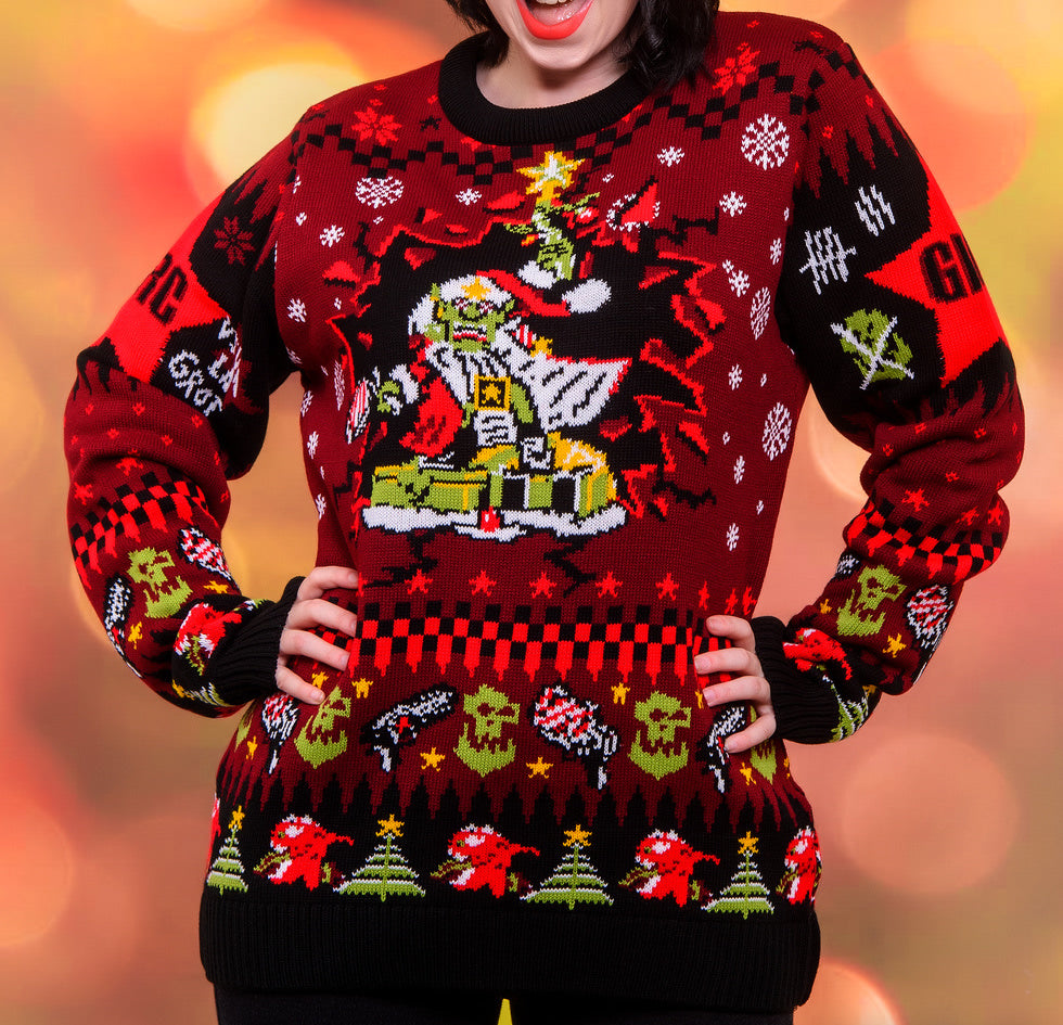 Warhammer 40,000: Red Gobbo Christmas Jumper
