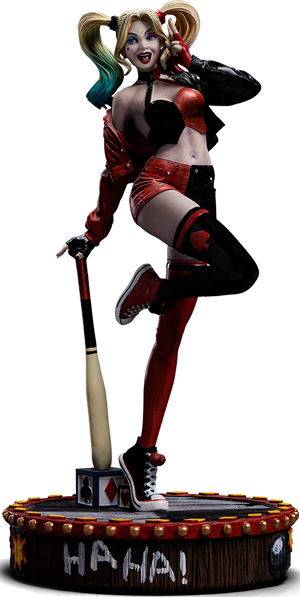 DC Comics – Harley Quinn (Gotham City Sirens) Art Scale 1:10 Statue | Iron Studios