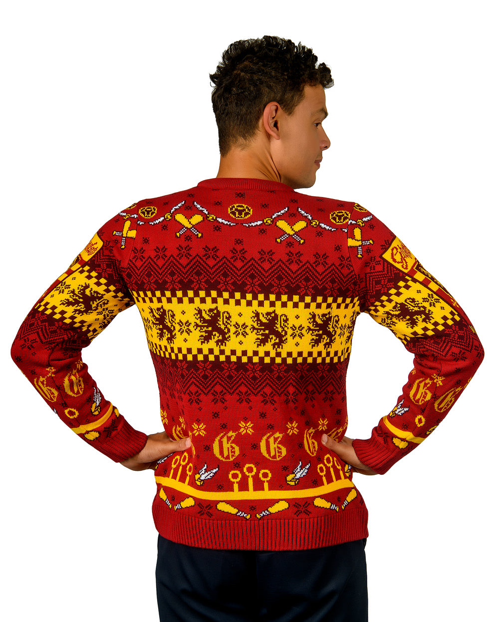 Harry Potter: Gryffindor Quidditch Christmas Jumper