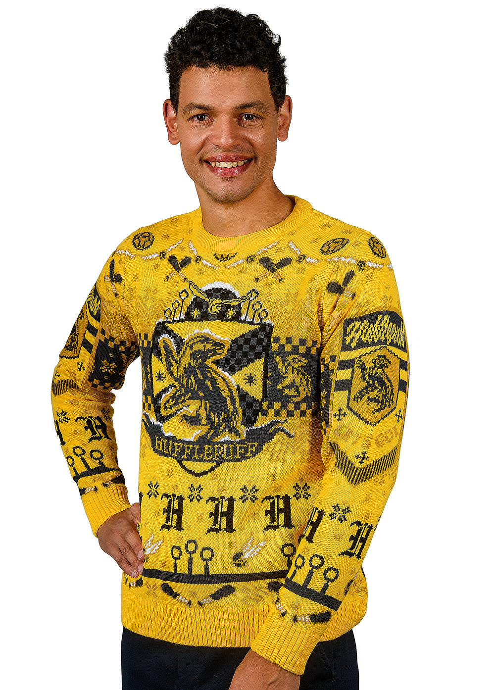 Harry Potter: Hufflepuff Quidditch Christmas Jumper