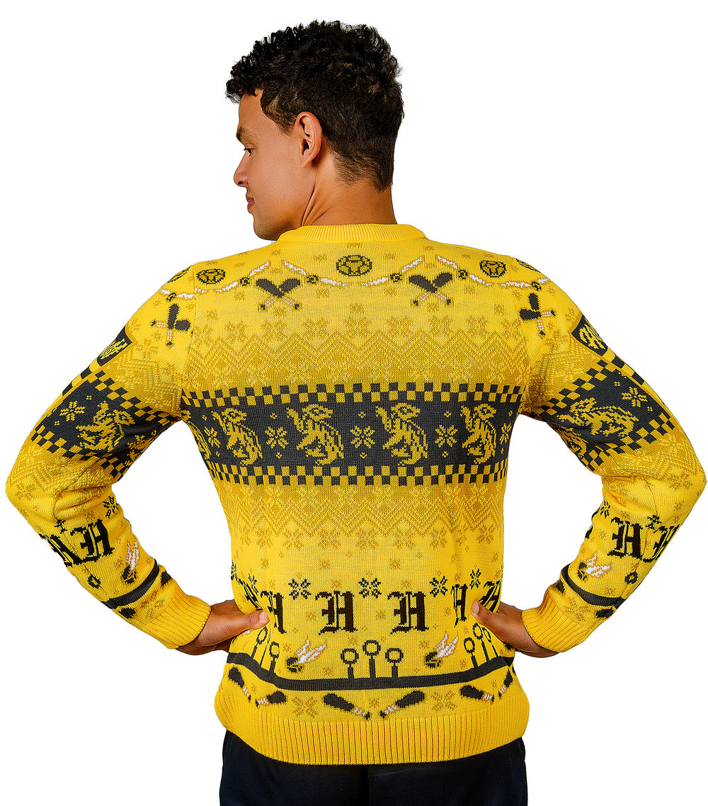 Harry Potter: Hufflepuff Quidditch Christmas Jumper