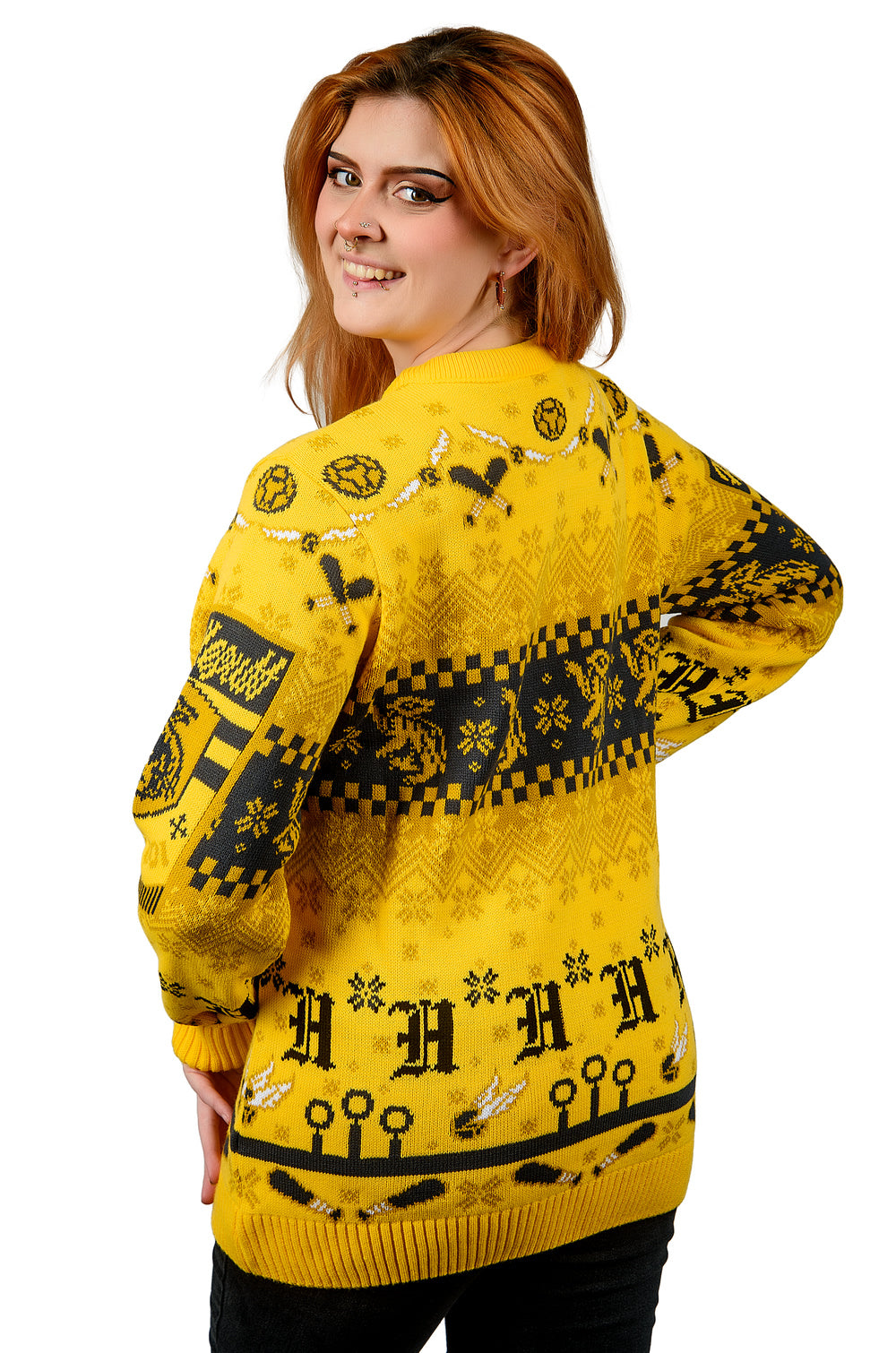 Harry Potter: Hufflepuff Quidditch Christmas Jumper