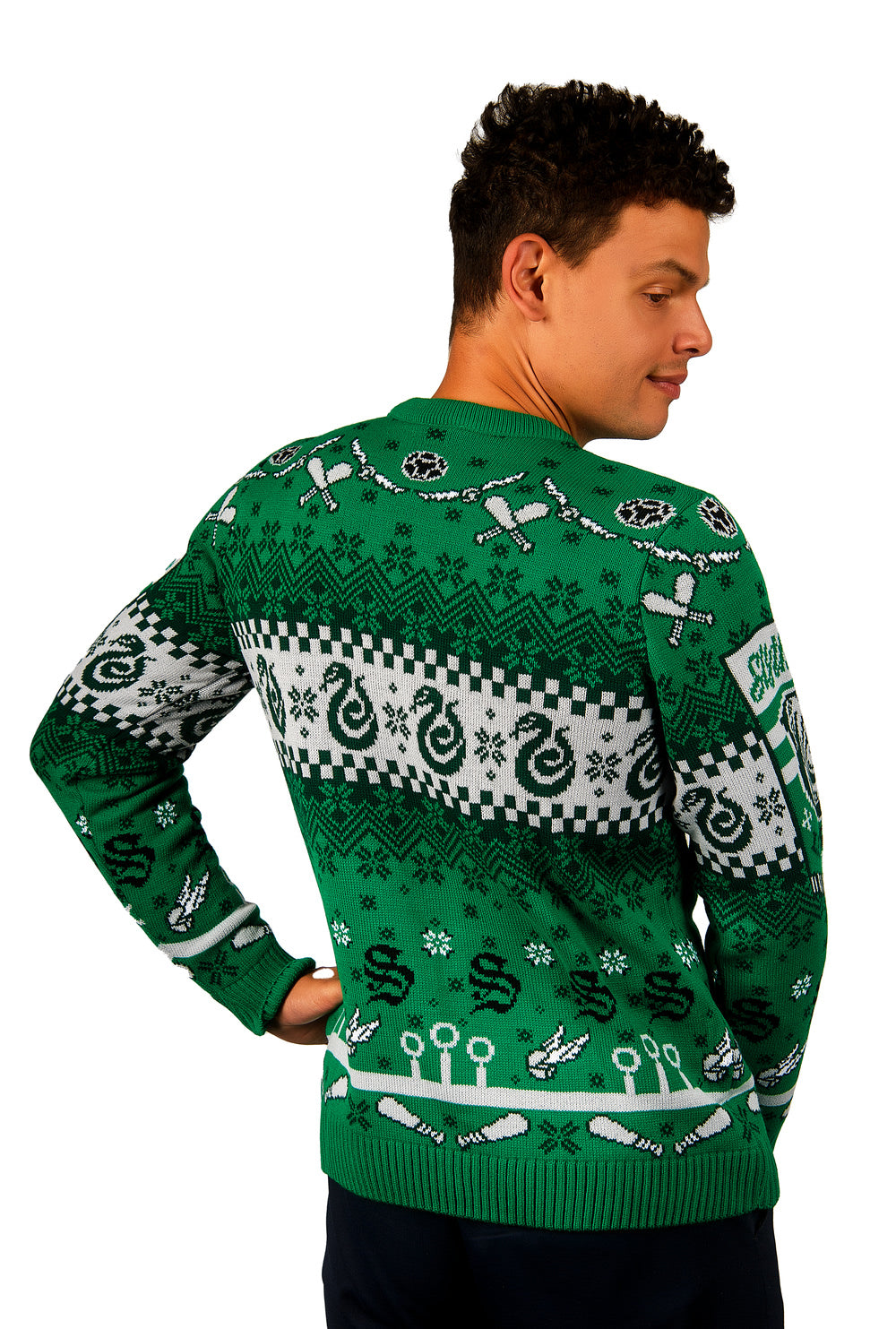 Harry Potter: Slytherin Quidditch Christmas Jumper