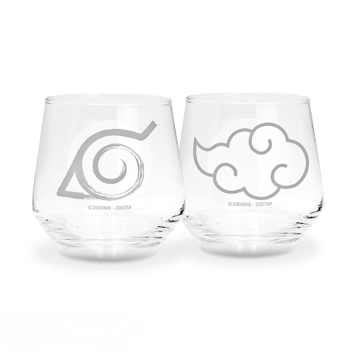 Naruto - Konoha & Akatsuki Glass Set