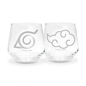 Naruto - Konoha & Akatsuki Glass Set