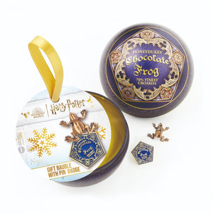 Harry Potter Chocolate Frog Gift Bauble Inc. Pin Badge