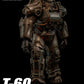 Fallout - T-60 Rust Power Armour 1:6 Action Figure by ThreeZero