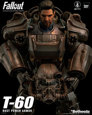 Fallout - T-60 Rust Power Armour 1:6 Action Figure by ThreeZero