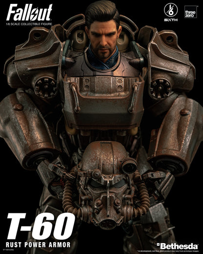 Fallout - T-60 Rust Power Armour 1:6 Action Figure by ThreeZero