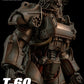 Fallout - T-60 Rust Power Armour 1:6 Action Figure by ThreeZero