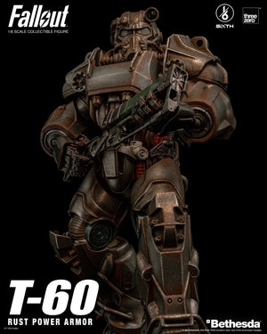 Fallout - T-60 Rust Power Armour 1:6 Action Figure by ThreeZero
