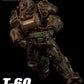 Fallout - T-60 Rust Power Armour 1:6 Action Figure by ThreeZero