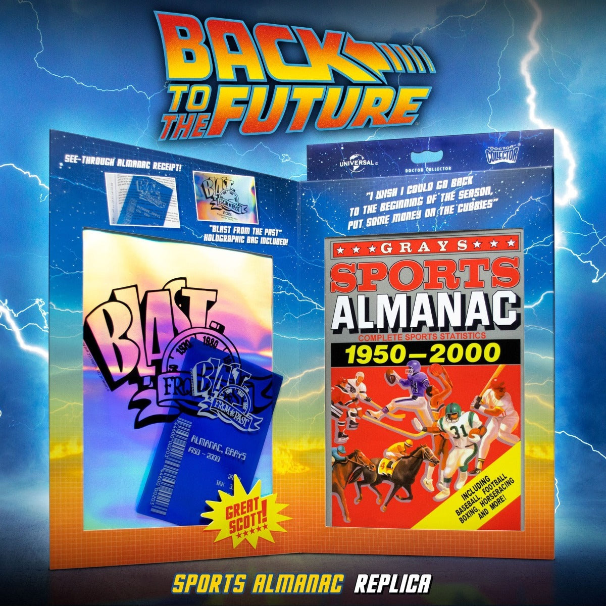 Back To The Future: Sports Almanac Replica