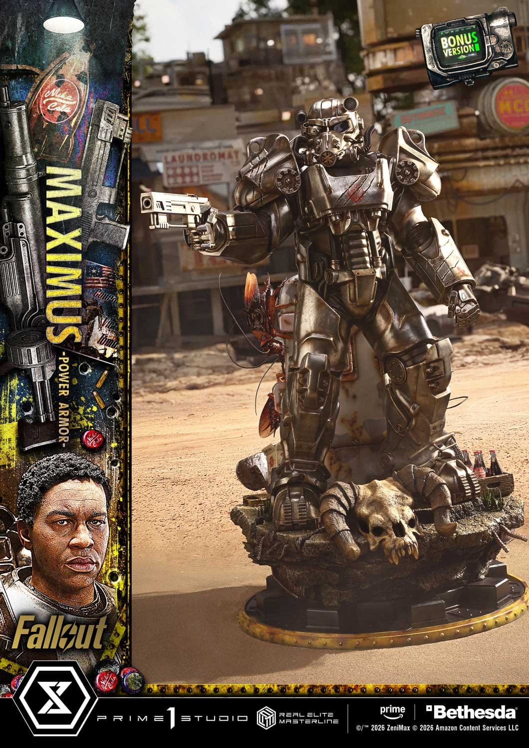 Fallout - Maximus Power Armour Real Elite Masterline 1:4 Statue (67cm)