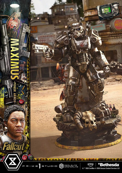 Fallout - Maximus Power Armour Real Elite Masterline 1:4 Statue (67cm)