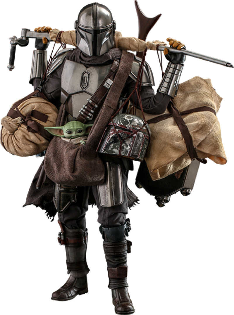 Star Wars - The Mandalorian & Grogu (Deluxe Version) 1:6 Scale Figure Set | Hot Toys