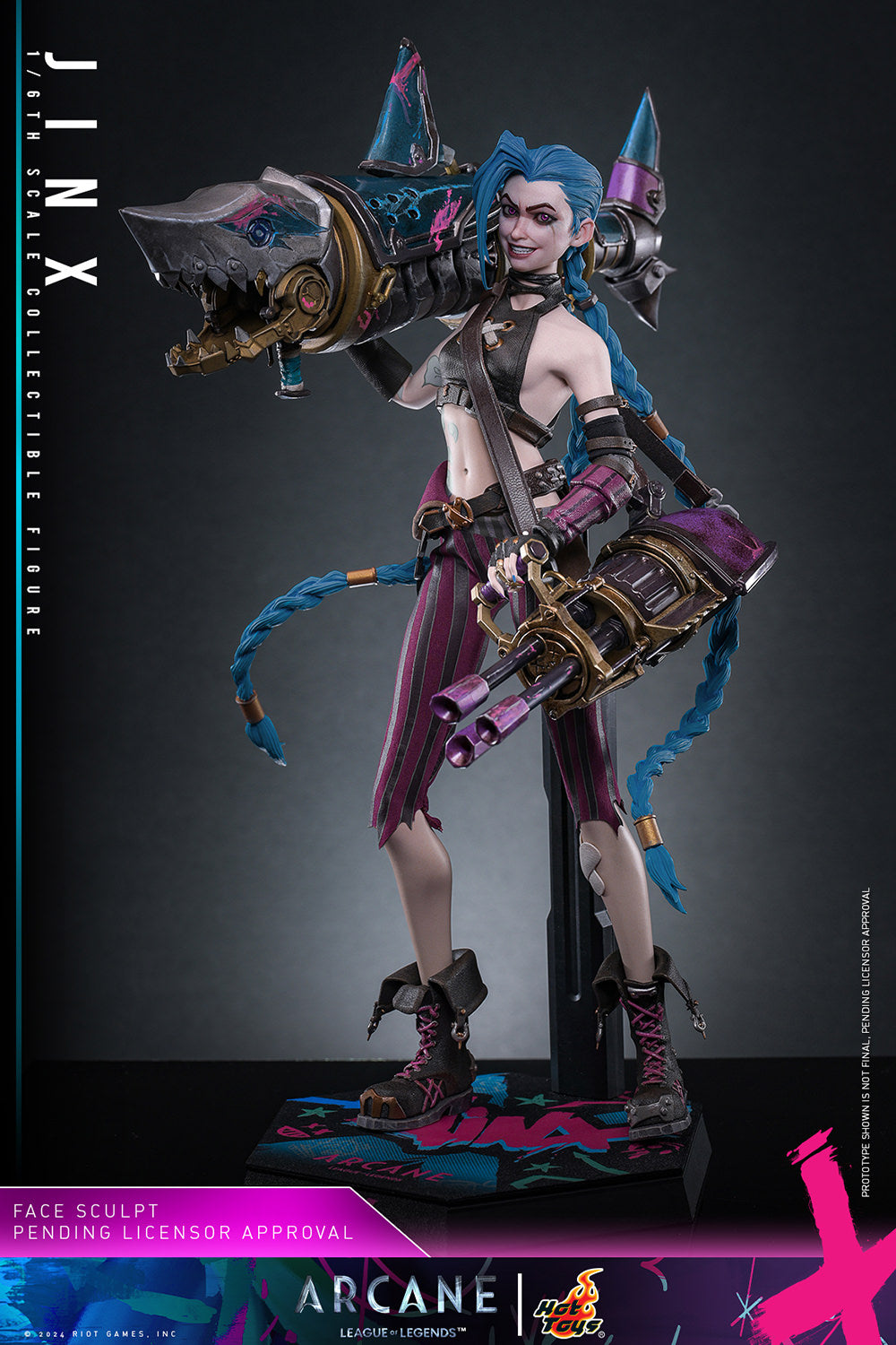 LAST CHANCE! Arcane - Jinx 1:6 Scale Figure | Hot Toys