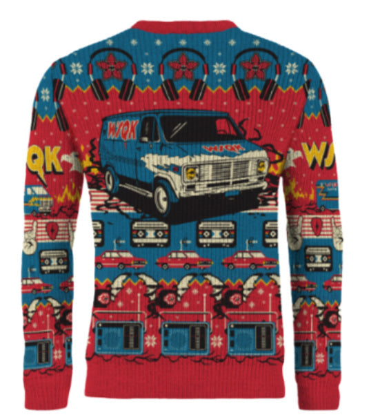 Stranger Things WSQK Christmas Jumper