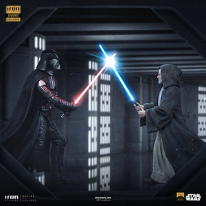 Star Wars – Darth Vader vs Obi-Wan Kenobi Deluxe Art Scale 1:10 Statue (CCXP Exclusive 2025) | Iron Studios