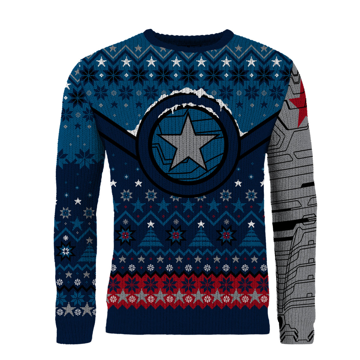 Marvel Winter Soldier Christmas Jumper