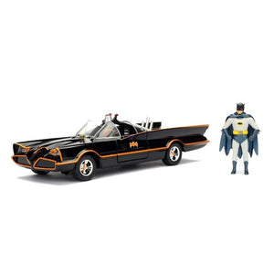 Batman Classic TV Series – Batmobile with Figures 1:24 Scale Diecast Model