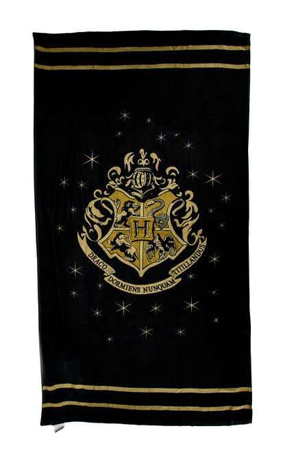 Harry Potter: Hogwarts Gold Crest Bath/Beach Towel