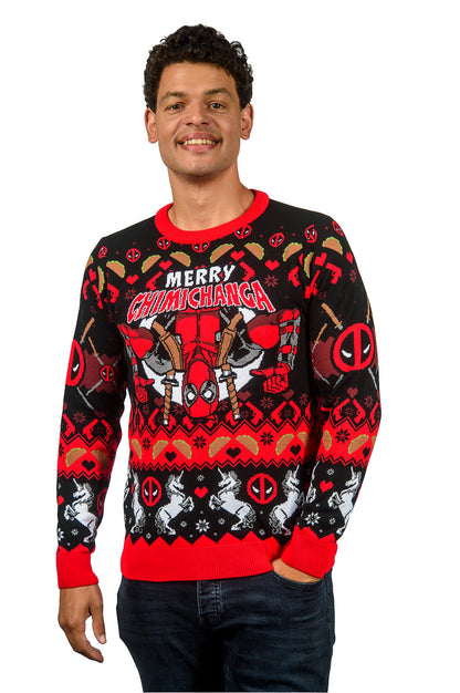 Deadpool: Merry Chimichanga Christmas Jumper