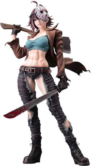 LAST ONE! Freddy vs. Jason – Jason Voorhees Bishoujo 1:7 Scale Statue (2nd Edition) | Kotobukiya