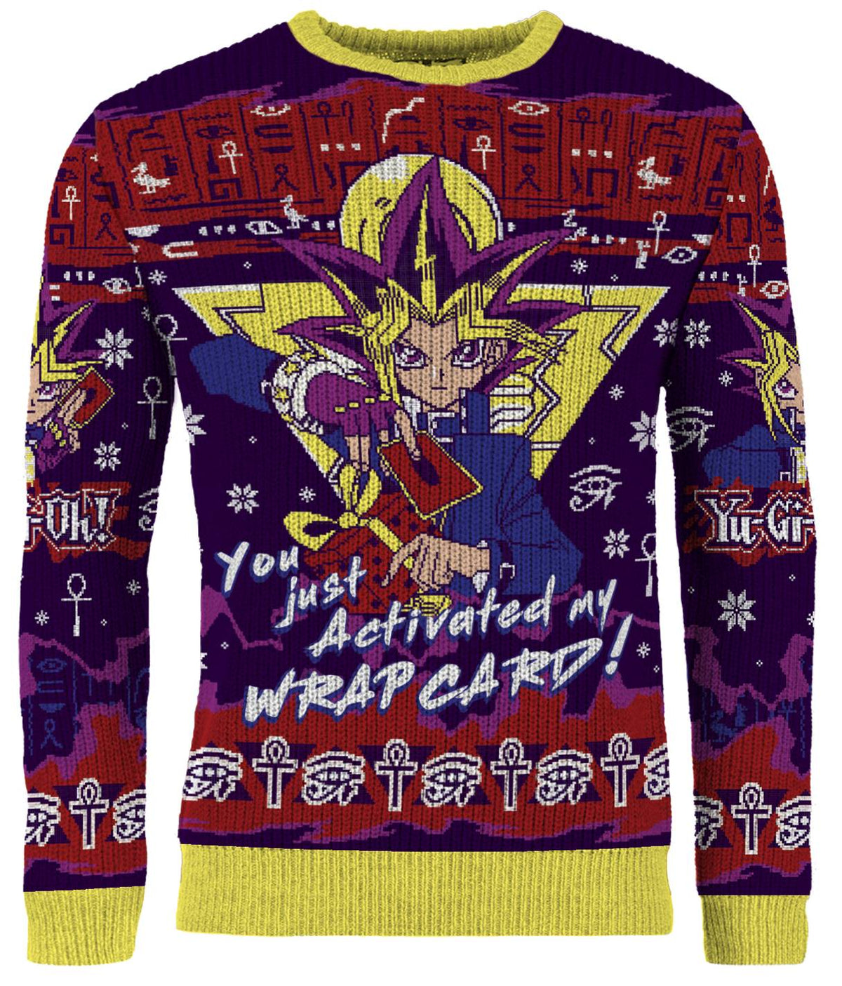 Yu-Gi-Oh: You Just Activated My Wrap Card Christmas Jumper