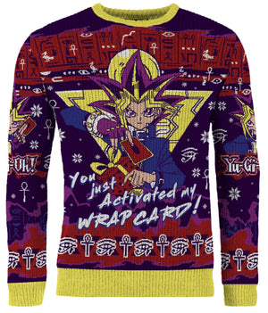 Yu-Gi-Oh: You Just Activated My Wrap Card Christmas Jumper