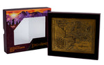 Lord of the Rings Middle Earth Metal Map
