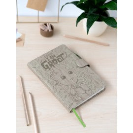 Marvel Groot - Premium A5 Notebook With Projector Pen