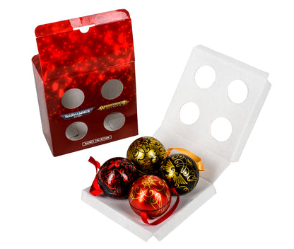 Warhammer Baubles Set of 4