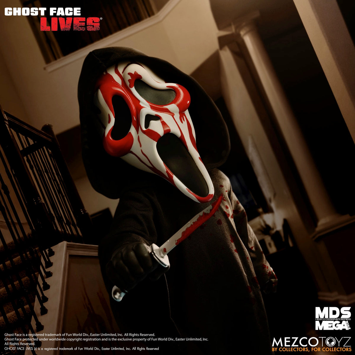 Scream – Bloody Ghost Face MDS Mega Scale Figure