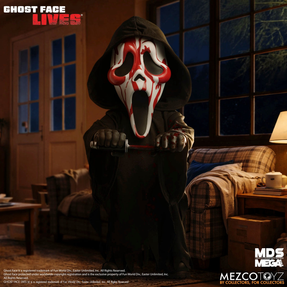Scream – Bloody Ghost Face MDS Mega Scale Figure