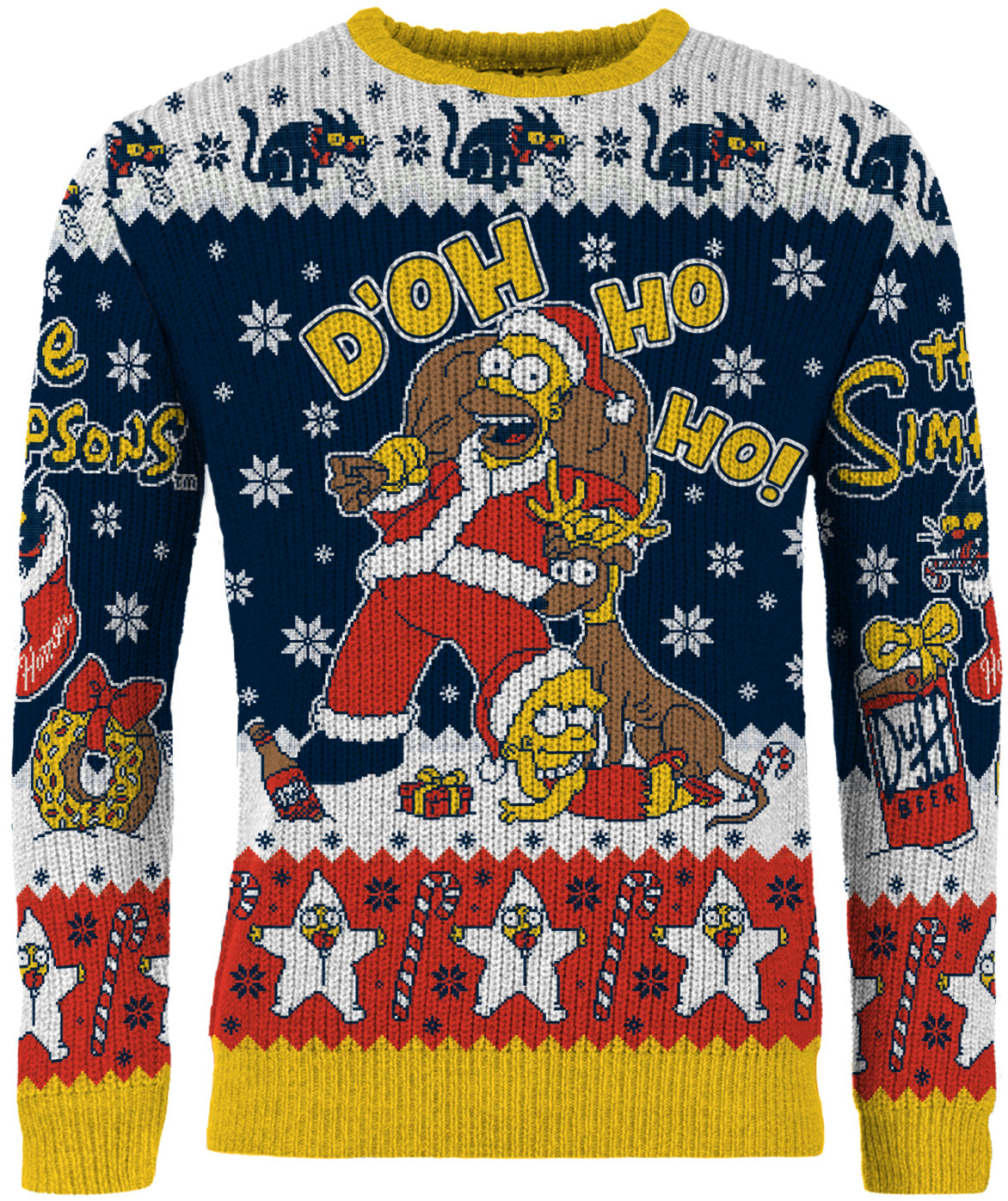 The Simpsons Christmas Jumper
