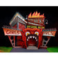 Beetlejuice - Inferno Room Deluxe Set Diorama With Exclusive Beetlejuice Action Figure
