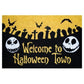Disney The Nightmare Before Christmas - Officially Licensed Halloween Town Door Mat