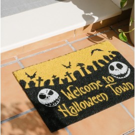 Disney The Nightmare Before Christmas - Officially Licensed Halloween Town Door Mat