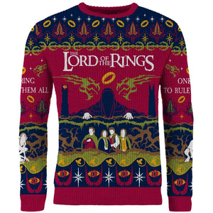 Lord Of The Rings One Sweater To Rule Them All Christmas Jumper