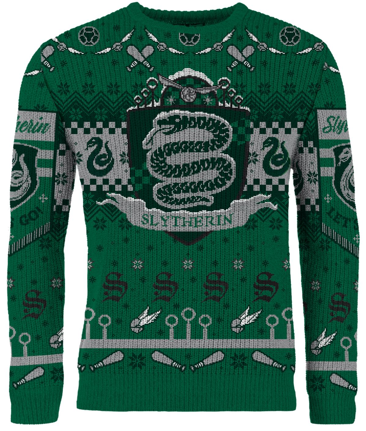 Harry Potter: Slytherin Quidditch Christmas Jumper