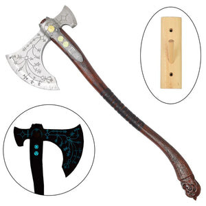 God Of War - Superior Ragnarok Leviathan Axe With UV Activated Runes