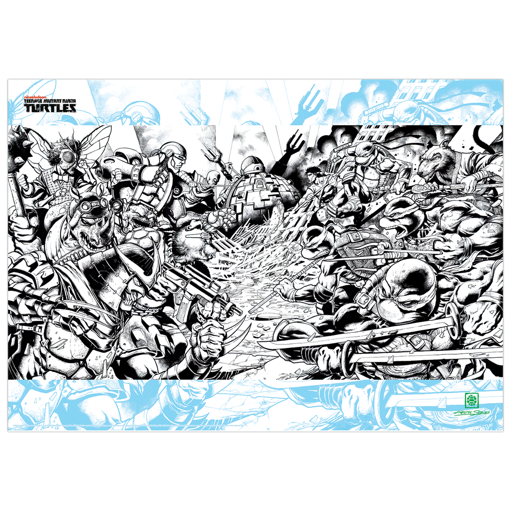 Teenage Mutant Ninja Turtles – Limited Edition Comic Art Print