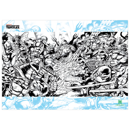 Teenage Mutant Ninja Turtles – Limited Edition Comic Art Print