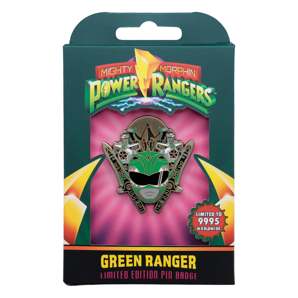 Power Rangers – Limited Edition Green Ranger Pin Badge