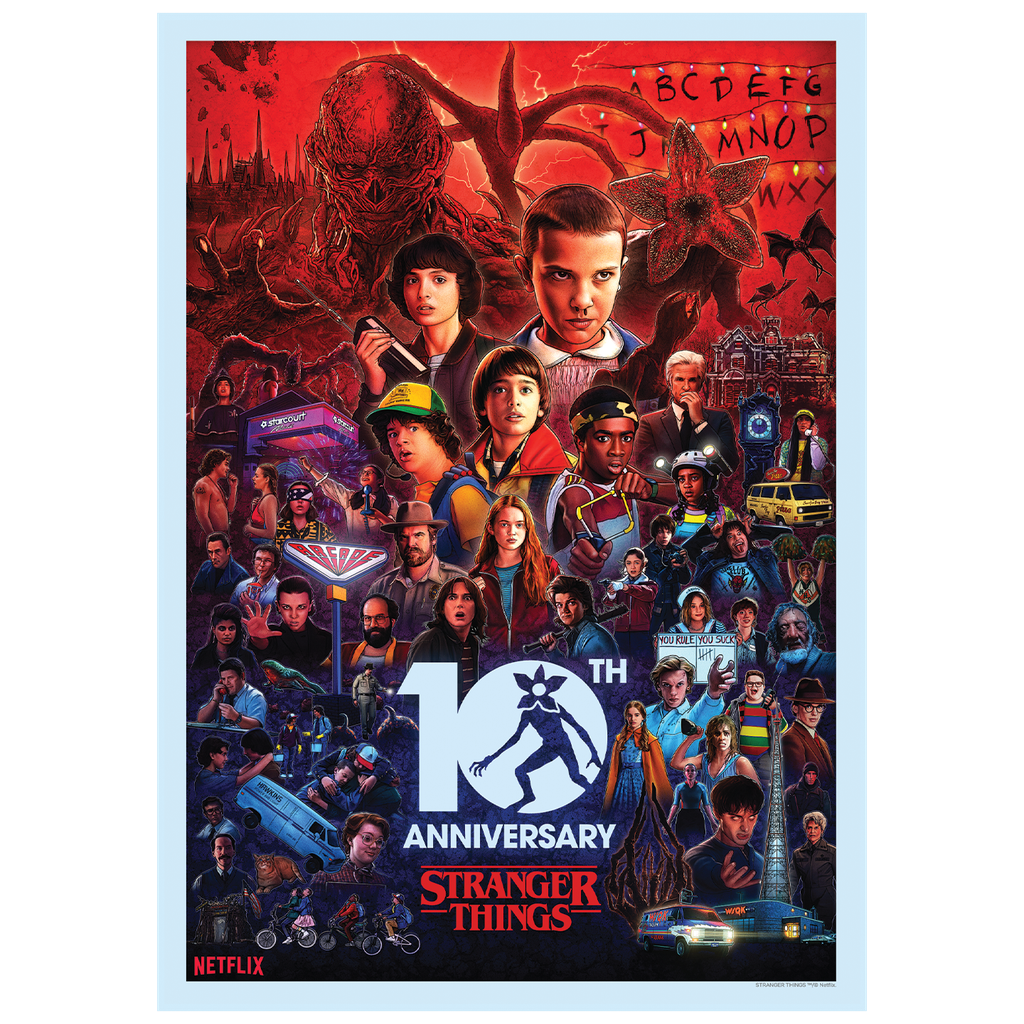 Stranger Things - Limited Edition 10th Anniversary Art Print