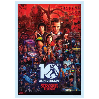 Stranger Things - Limited Edition 10th Anniversary Art Print