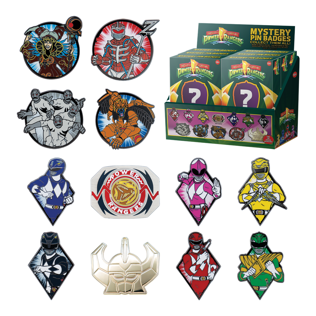 Power Rangers - Mystery Pin Badge (Blind Box)