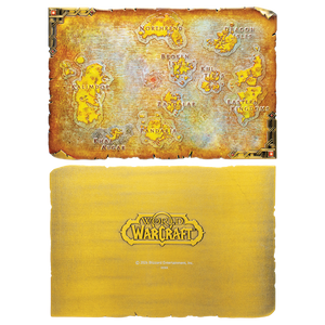 World of Warcraft - Limited Edition Metal Map of Azeroth