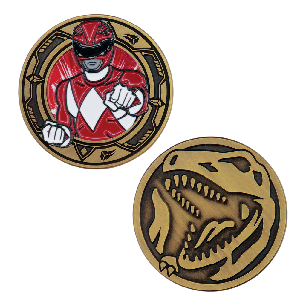 Power Rangers – Limited Edition Red Ranger Coin